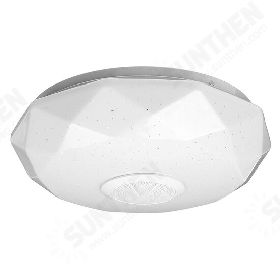 220V LED RGB Ceiling Light 3000-6500K Dimmable Acrylic Music Lamp bluetooth Remote Control 220V LED RGB Ceiling Light 3000-6500K Dimmable Acrylic Music Lamp bluetooth Remote Control