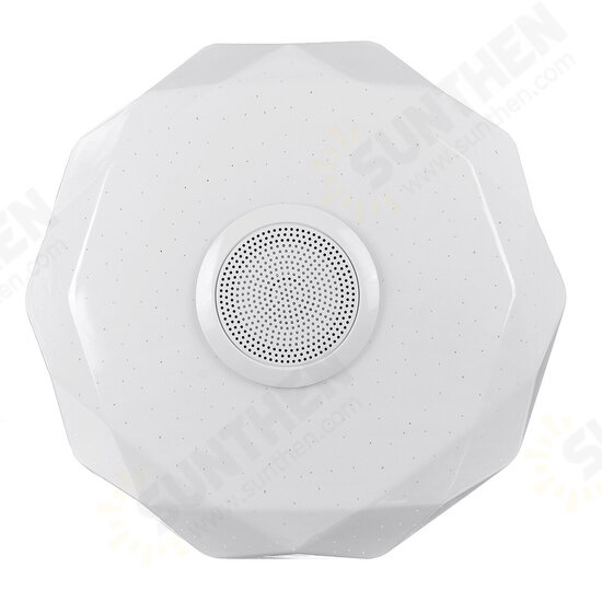 220V LED RGB Ceiling Light 3000-6500K Dimmable Acrylic Music Lamp bluetooth Remote Control 220V LED RGB Ceiling Light 3000-6500K Dimmable Acrylic Music Lamp bluetooth Remote Control