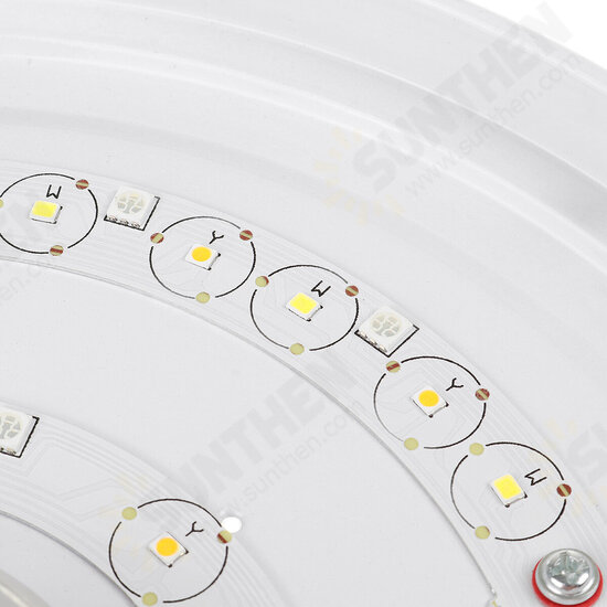 220V LED RGB Ceiling Light 3000-6500K Dimmable Acrylic Music Lamp bluetooth Remote Control 220V LED RGB Ceiling Light 3000-6500K Dimmable Acrylic Music Lamp bluetooth Remote Control