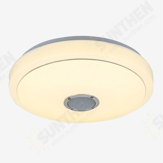 24/36/60W Smart LED Ceiling Light Lamp RGB bluetooth APP Music Speaker Dimmable 110-220V