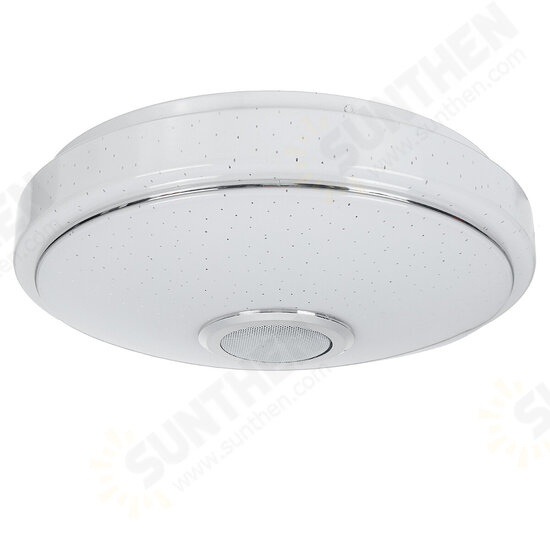 24/36/60W Smart LED Ceiling Light Lamp RGB bluetooth APP Music Speaker Dimmable 110-220V