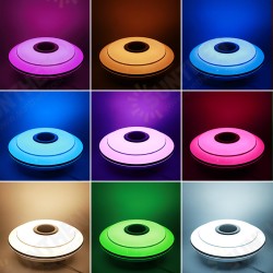 29CM LED RGB Music Ceiling Lamp bluetooth APP+Remote Control Children's Room Bedroom 29CM LED RGB Music Ceiling Lamp bluetooth APP+Remote Control Children's Room Bedroom