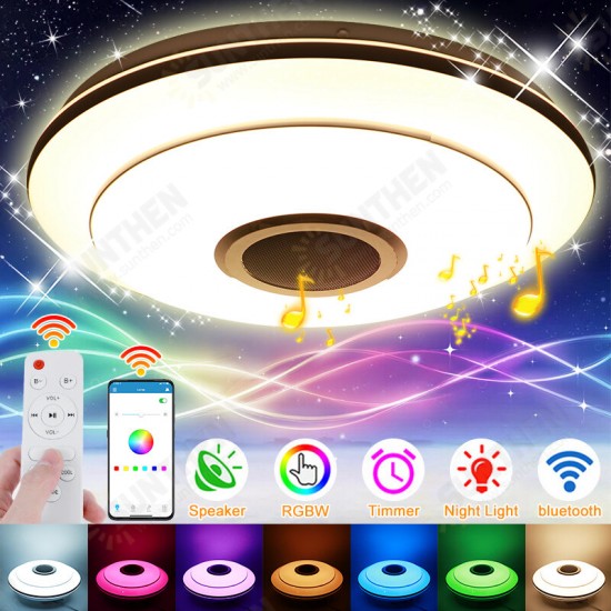 29CM LED RGB Music Ceiling Lamp bluetooth APP+Remote Control Children's Room Bedroom