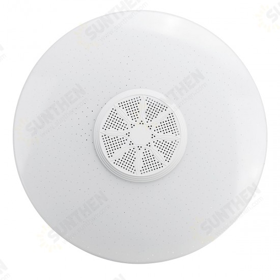 30cm Diameter 36W Bluetooth LED Ceiling Light RGB Music Speaker Dimming Lamp APP Remote Control