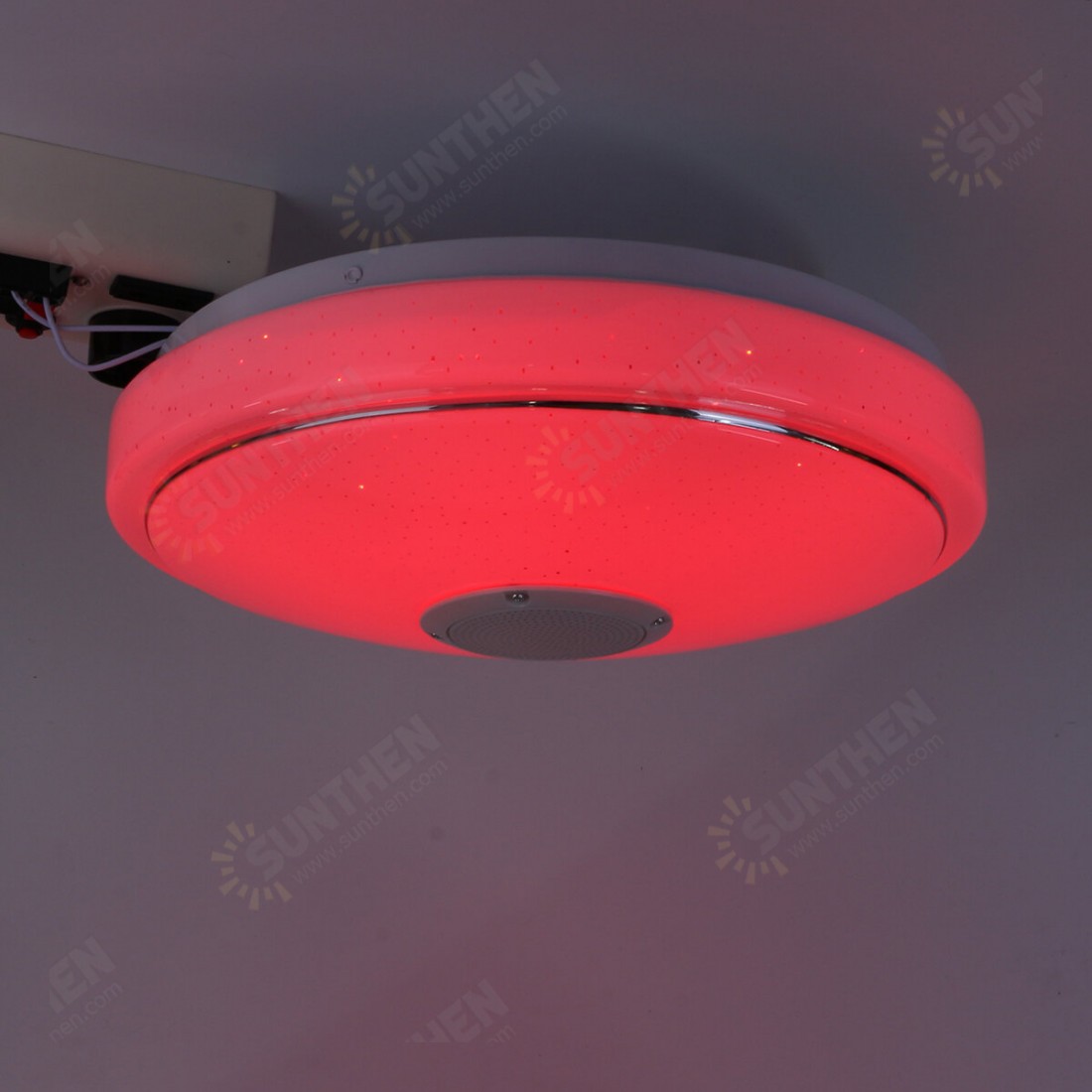 33/40cm Diameter Wifi Smart Bluetooth LED Ceiling Light RGB 3D Sound ...