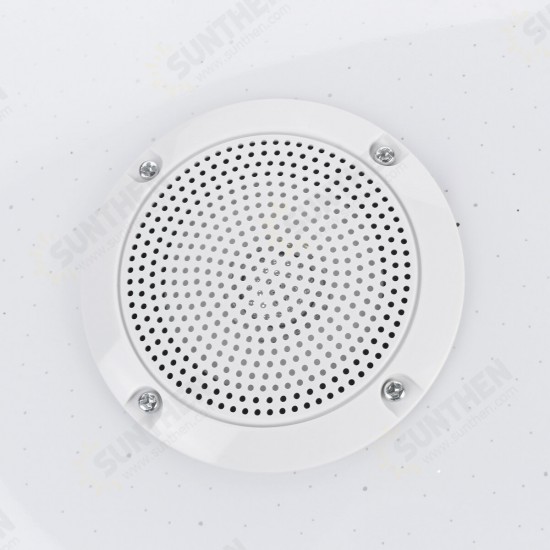 33/40cm Diameter Wifi Smart Bluetooth LED Ceiling Light RGB 3D Sound Music Speeker Dimmable Lamp APP Remote