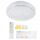 33/40cm Diameter Wifi Smart Bluetooth LED Ceiling Light RGB 3D Sound Music Speeker Dimmable Lamp APP Remote