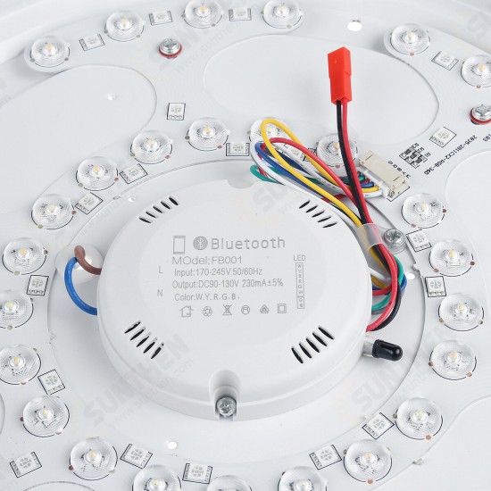 33CM 36W bluetooth Music LED Ceiling Light RGB Star Stereo Speaker Lamp With Remote Control AC170-265V/85-265V 33CM 36W bluetooth Music LED Ceiling Light RGB Star Stereo Speaker Lamp With Remote Control AC170-265V/85-265V