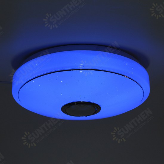 33CM 36W bluetooth Music LED Ceiling Light RGB Star Stereo Speaker Lamp With Remote Control AC170-265V/85-265V 33CM 36W bluetooth Music LED Ceiling Light RGB Star Stereo Speaker Lamp With Remote Control AC170-265V/85-265V