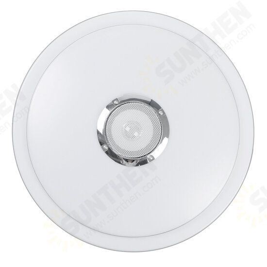 33CM LED Ceiling Light Lamp RGB bluetooth Music Speaker Dimmable Bedroom Lamp