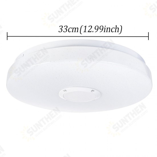 33cm LED Ceiling Lights Colorful DownLight Lamp Smart Control bluetooth WIFI APP Home