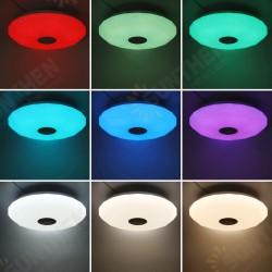 33cm/40cm 36W LED RGB Music Smart Ceiling Lamp bluetooth APP/Remote Control Kitchen Bedroom Bathroom 85-265V