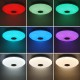 33cm/40cm 36W LED RGB Music Smart Ceiling Lamp bluetooth APP/Remote Control Kitchen Bedroom Bathroom 85-265V