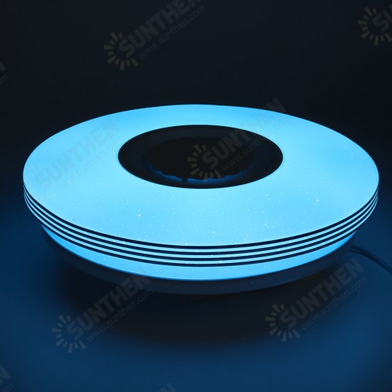 34cm LED Ceiling Light RGB bluetooth Music Speaker Dimmer APP Remote Control Lamps 34cm LED Ceiling Light RGB bluetooth Music Speaker Dimmer APP Remote Control Lamps