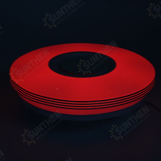 34cm LED Ceiling Light RGB bluetooth Music Speaker Dimmer APP Remote Control Lamps 34cm LED Ceiling Light RGB bluetooth Music Speaker Dimmer APP Remote Control Lamps