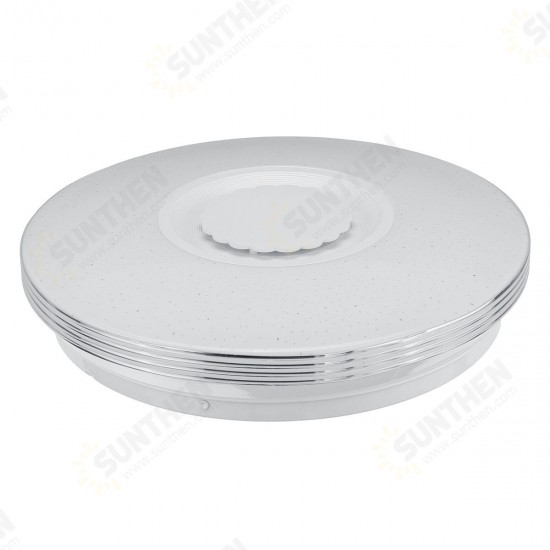 34cm LED Ceiling Light RGB bluetooth Music Speaker Dimmer APP Remote Control Lamps