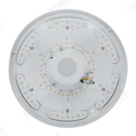 34cm LED Ceiling Light RGB bluetooth Music Speaker Dimmer APP Remote Control Lamps 34cm LED Ceiling Light RGB bluetooth Music Speaker Dimmer APP Remote Control Lamps