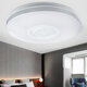 36CM bluetooth WiFi LED Ceiling Light RGB Music Speaker Dimmable Lamp APP Remote Control