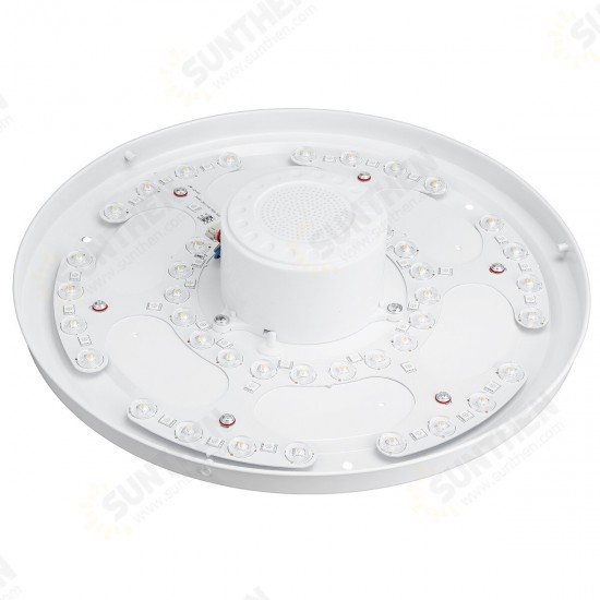 36CM/40CM 36W Smart bluetooth LED Ceiling Light Dimmable RGB Music APP Bedroom Lamp with Remote Control