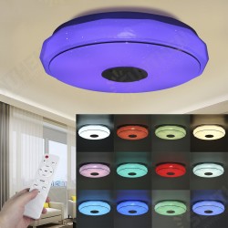 36W 220V LED Ceiling Light 256 RGB Music Speeker Dimmable Lamp APP Remote Bluetooth 36W 220V LED Ceiling Light 256 RGB Music Speeker Dimmable Lamp APP Remote Bluetooth