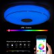36W 220V LED Ceiling Light 256 RGB Music Speeker Dimmable Lamp APP Remote Bluetooth