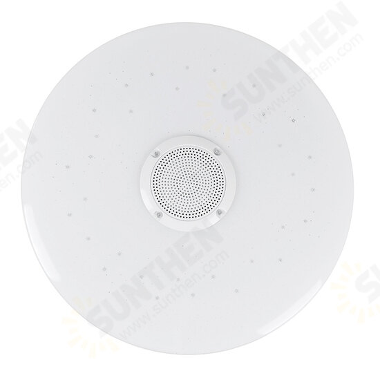 36W 330MM bluetooth Smart APP LED Music Ceiling Light Work With Alexa Google Home 85-265V