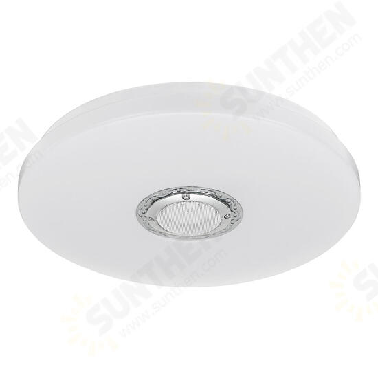 36W 60W Modern LED Music Ceiling Light bluetooth Speaker Multi Color Bedroom Lamp AC220V