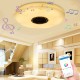 36W 60W Modern LED Music Ceiling Light bluetooth Speaker Multi Color Bedroom Lamp AC220V