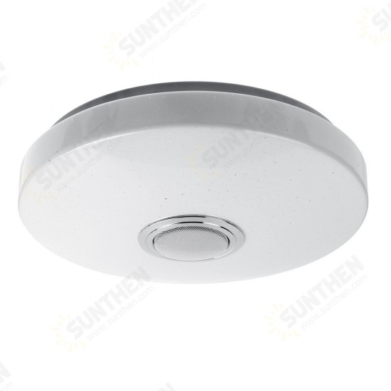 36W RGBW LED Ceiling Lamp Music Light bluetooth for Bedroom Home AC220V / AC110~240V