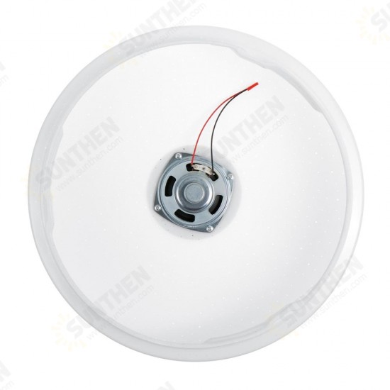 36W RGBW LED Ceiling Lamp Music Light bluetooth for Bedroom Home AC220V / AC110~240V