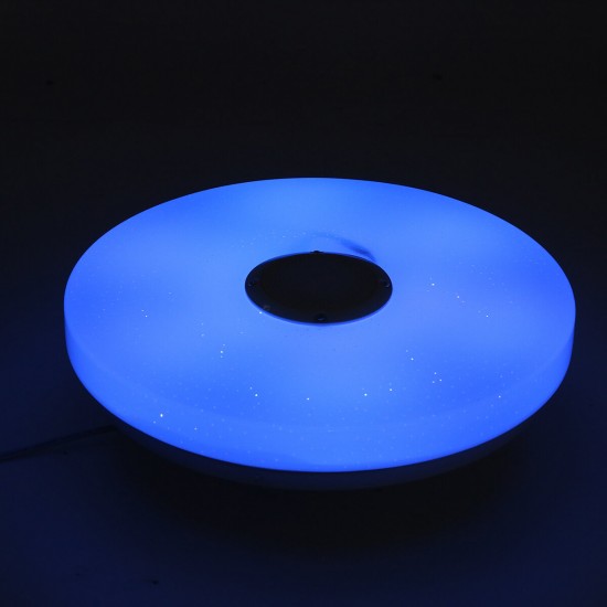 36W/60W 33CM Diameter Modern LED Music Ceiling Light RGB APP Bluetooth Speaker Down Lamp
