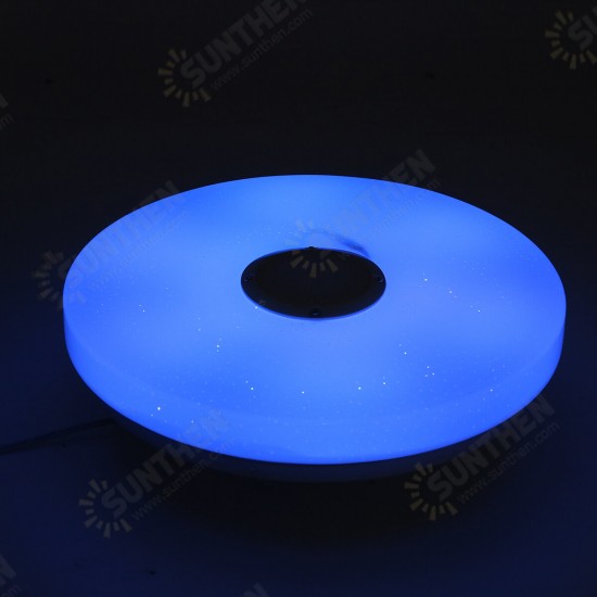 36W/60W 33CM Diameter Modern LED Music Ceiling Light RGB APP Bluetooth Speaker Down Lamp