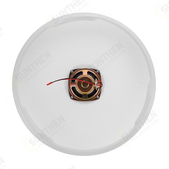 36W/60W 33CM Diameter Modern LED Music Ceiling Light RGB APP Bluetooth Speaker Down Lamp