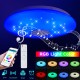 36W/60W 33CM Diameter Modern LED Music Ceiling Light RGB APP Bluetooth Speaker Down Lamp