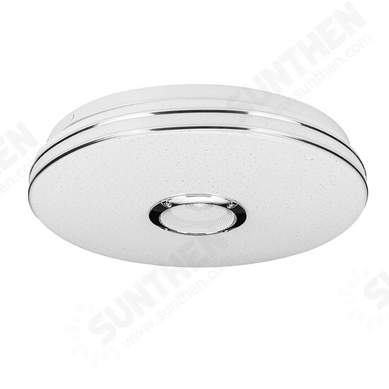 36W/60W 33CM Modern LED Music Ceiling Light RGB bluetooth Speaker Down Lamp APP+Remote Control 110-220V