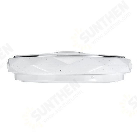 36W/60W 34CM Modern LED Music Ceiling Light RGB bluetooth Speaker Down Lamp APP+Remote Control