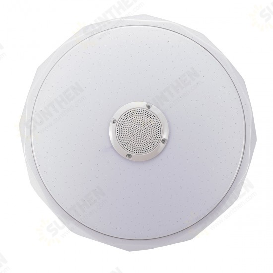 36W/60W 40CM Modern LED Music Ceiling Light RGB Bluetooth Speaker Down Lamp APP+Remote Control