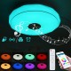 36W/60W 40CM Modern LED Music Ceiling Light RGB Bluetooth Speaker Down Lamp APP+Remote Control