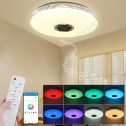 40cm 36W LED RGB Music Ceiling Lamp bluetooth APP/Remote Control Kitchen Bedroom Bathroom