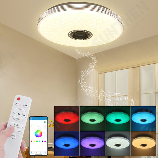40cm 36W LED RGB Music Ceiling Lamp bluetooth APP/Remote Control Kitchen Bedroom Bathroom 40cm 36W LED RGB Music Ceiling Lamp bluetooth APP/Remote Control Kitchen Bedroom Bathroom