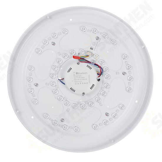 40cm 36W LED RGB Music Ceiling Lamp bluetooth APP/Remote Control Kitchen Bedroom Bathroom