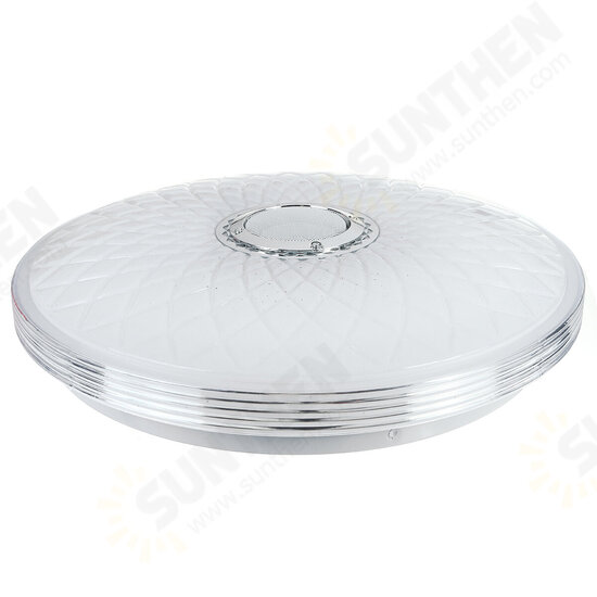 40cm 85-265V Bluetooth LED Ceiling Light 256 RGB Music Speeker Dimmable Lamp 2.4GHz Remote