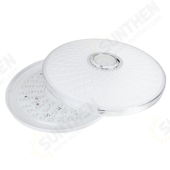 40cm 85-265V Bluetooth LED Ceiling Light 256 RGB Music Speeker Dimmable Lamp 2.4GHz Remote