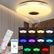 40cm 85-265V Bluetooth LED Ceiling Light 256 RGB Music Speeker Dimmable Lamp 2.4GHz Remote
