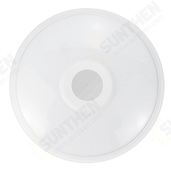 40cm LED RGB Music Ceiling Lamp bluetooth APP/Remote Control Kitchen Bedroom Bathroom