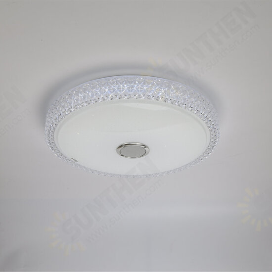 48W Smart bluetooth LED Ceiling Light Modern Music APP Control Bedroom Indoor Lamp AC110-240V/185-240V