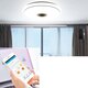 50cm AC85-265V LED RGB Music Ceiling Lamp APP+Remote Control Smart Ceiling Light Works w/ Google Home Alexa