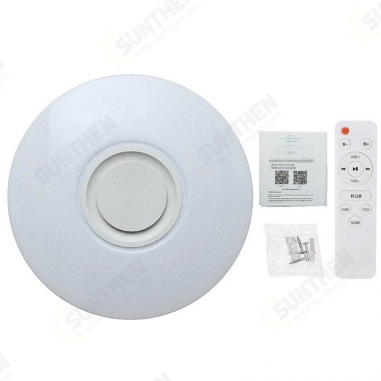 60W AC220V 102LED Starry Lampshade LED Intelligent Ceiling Lamp Bluetooth Music Smart Ceiling Light APP+Remote Control 60W AC220V 102LED Starry Lampshade LED Intelligent Ceiling Lamp Bluetooth Music Smart Ceiling Light APP+Remote Control