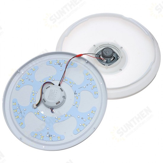 60W AC220V 102LED Starry Lampshade LED Intelligent Ceiling Lamp Bluetooth Music Smart Ceiling Light APP+Remote Control 60W AC220V 102LED Starry Lampshade LED Intelligent Ceiling Lamp Bluetooth Music Smart Ceiling Light APP+Remote Control
