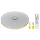 60W Dimmable LED RGBW bluetooth Music Speaker Ceiling Light APP Remote Bedroom